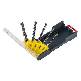 Set Di Punte Per Trapano Elicoidali Per Legno 5 Pezzi