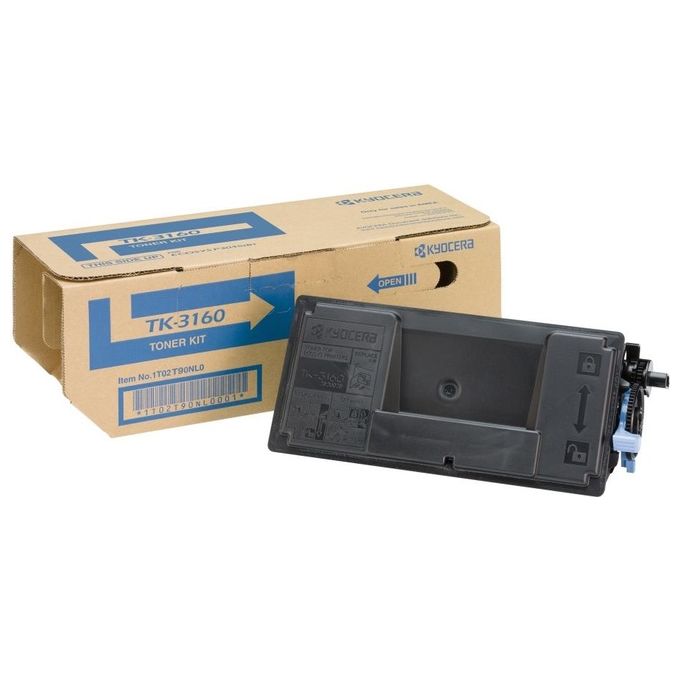 Kyocera Tk-3160 Toner 1 Pezzo Originale Nero