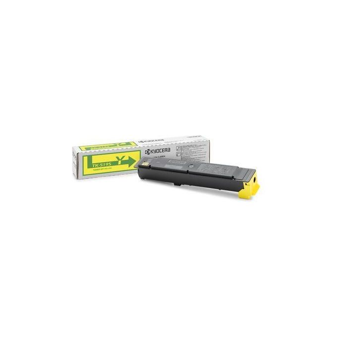 KYOCERA 1T02R4ANL0 TK-5195Y Cartuccia Toner Originale Resa 7000 Pagine Tecnologia Stampa Laser colore Giallo