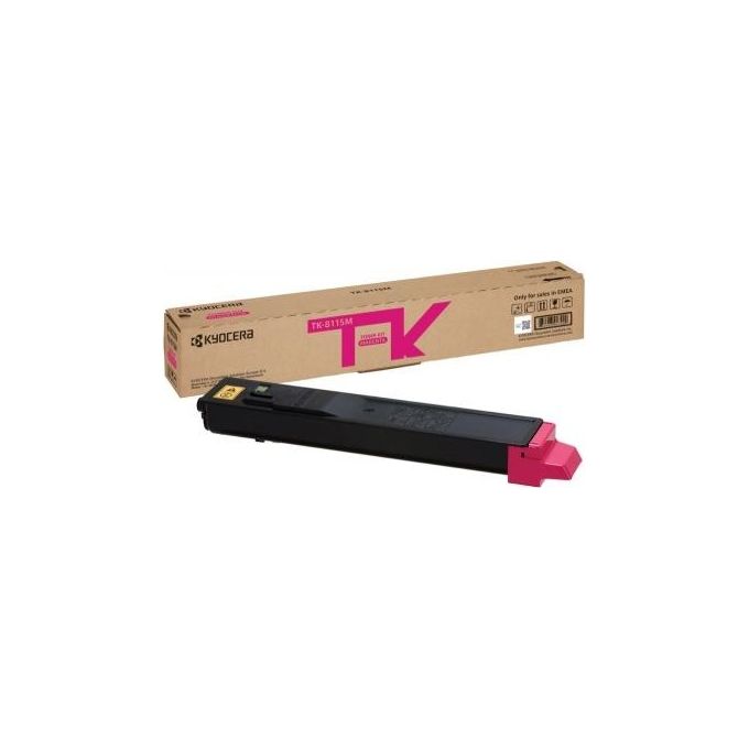 Kyocera KE04700 Toner Originale TK-8115Y 6000 pagine ISO-IEC 19798 colore Magenta