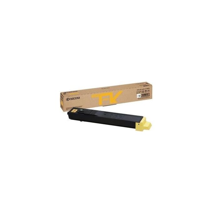 KYOCERA 1T02P3ANL0 TK-8115Y Toner Originale Giallo per ECOSYS M8124cidn M8130cidn Resa 6000 pagine colore Giallo