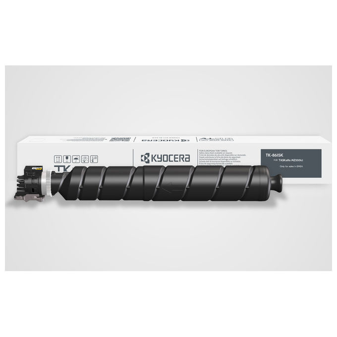 Kyocera 1T0C2L0NL1 TK-8615K Cartuccia Toner Originale Nera Ad Alta Capacita'