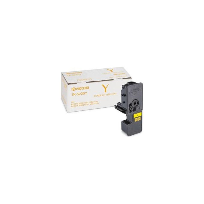 Kyocera 4105822 TK-5220Y Cartuccia Toner Originale Resa 1200 pagine ISO-IEC 19798 colore Giallo