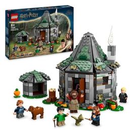 Harry Potter 76428 La Capanna di Hagrid: una Visita Inattesa, Giochi per Bambini 8+ Anni, Casa Giocattolo con 7 Personaggi