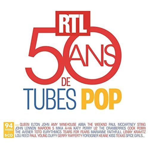 RTL 50 Ans de Tubes Pop Collectif CD