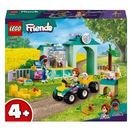 LEGO Friends 42632 La Clinica Veterinaria degli Animali della Fattoria, Giochi Bambini 4+ con Personaggi e Trattore Giocattolo