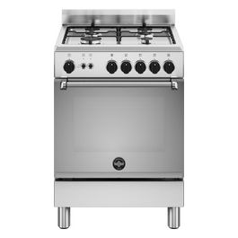 AMN664GXV/24 Americana Cucina 60cm Inox 4 Fuochi a Gas Forno Singolo a Gas