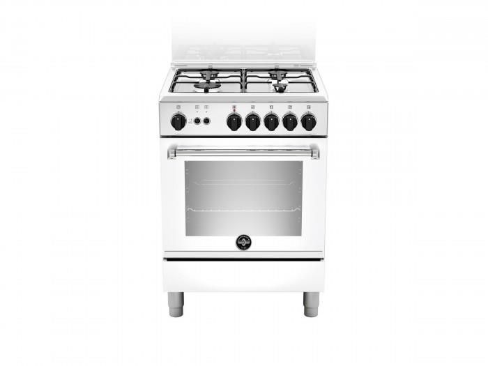 La Germania AMN664GXV Americana Cucina cm. 60 inox 4 fuochi a gas - forno  singolo a gas