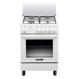 La Germania S640 21 W Cucina a Gas 4 Fuochi Forno a GAs 60x60cm Bianco