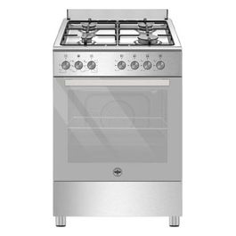 SE664EX24 Cucina con piano a gas 4 fuochi forno elettrico 60 cm Inox