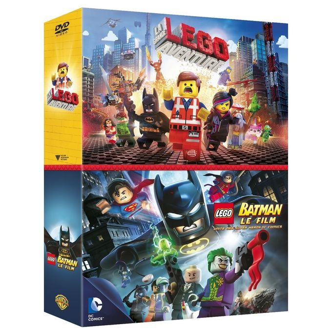 La Grande aventure LEGO  LEGO Batman : le film - Coffret DVD - DC COMICS [Édition Limitée] (gl_dvd)