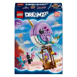 LEGO DREAMZzz 71472 La Mongolfiera-Narvalo di Izzie, Animali Marini Giocattolo e Balena Trasformabile, Salva Bunchu dal Mostro