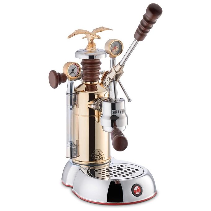 La Pavoni LPLESC01EU Esperto Competente Macchina per caffe' a leva oro