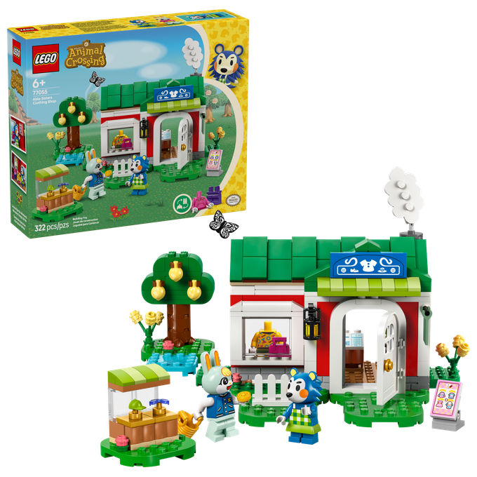 LEGO Animal Crossing La sartoria delle Sorelle Ago e Filo 77055