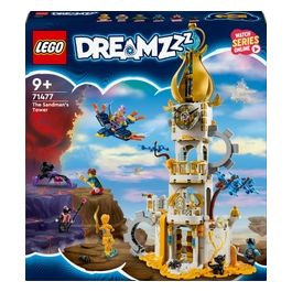 LEGO DREAMZzz 71477 La Torre di Sandman, Castello Giocattolo Trasformabile con Personaggi, Regalo per Bambini di 9+ Anni