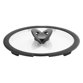 Coperchio Vetro 22cm Ingenio Manicatura Salvaspazio Bordo in Silicone