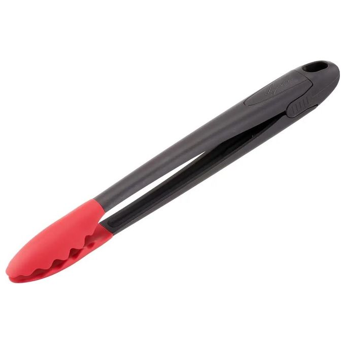 Image of Lagostina Ingenio Smart Pinze in Silicone Nero e Rosso