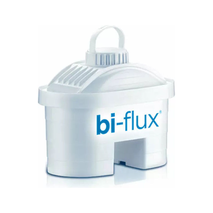 Laica cartuccia filtrante bi-flux alkawater K4M 3 pezzi aumenta alcalinita' fino a +1,5 pH 5 stadi di filtrazione compatibile Brita 150 litri