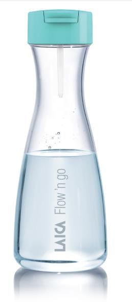 Laica Bottiglia Filtrante 1 Litro Acrilico con 1 Filtro
