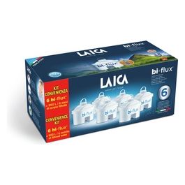 Confezione 6 Filtri di ricambio Bi-flux per caraffe filtranti