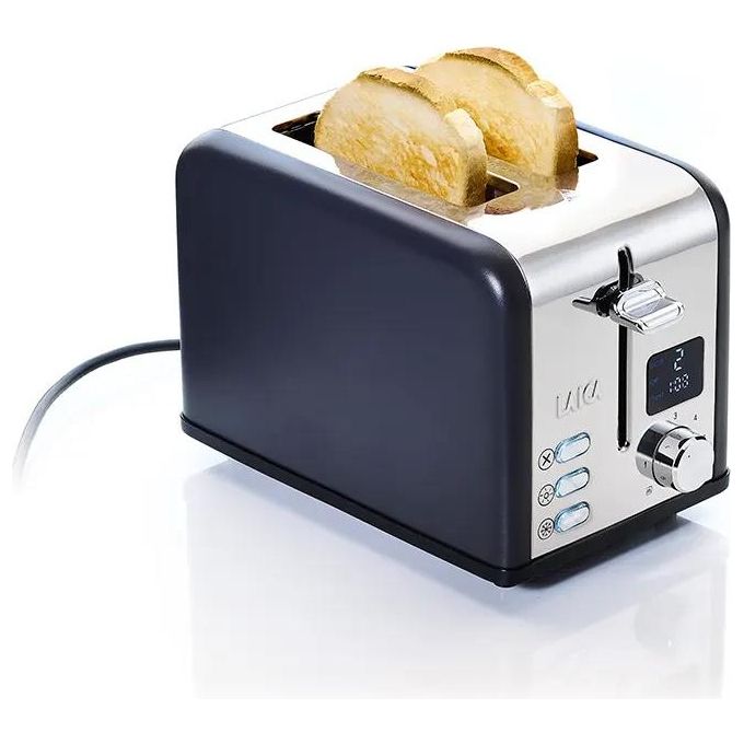 Laica ISEO Tostapane Digitale 2 Fette Nero