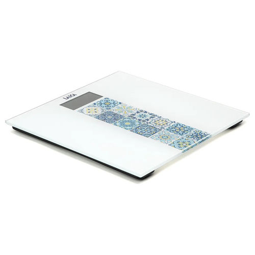 PS1082B Mediterranean Breeze Pesapersone Elettronico 180 Kg Vetro Temperato Display LCD colore Blu
