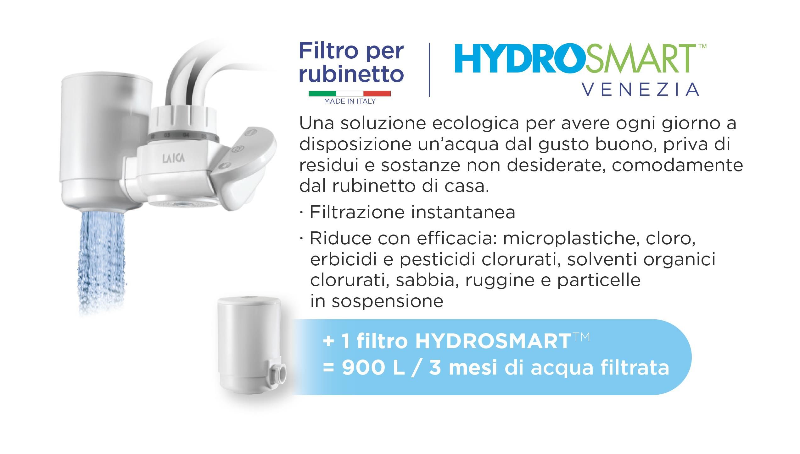 Filtro per rubinetto Laica RK50A01 con borraccia termica omaggio - DIMOStore