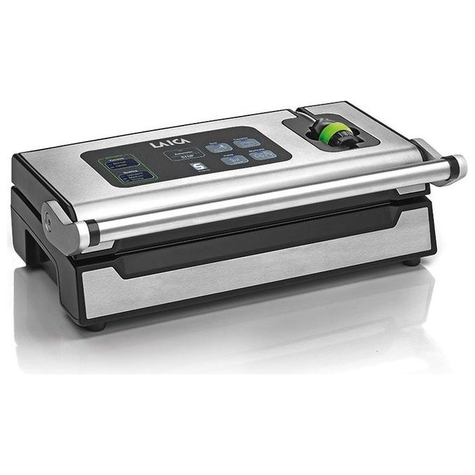 Laica VT3240 XPro Macchina per l'imballaggio sottovuoto professionale 22L-Min, include 2 rotoli da 28 x 600 cm.