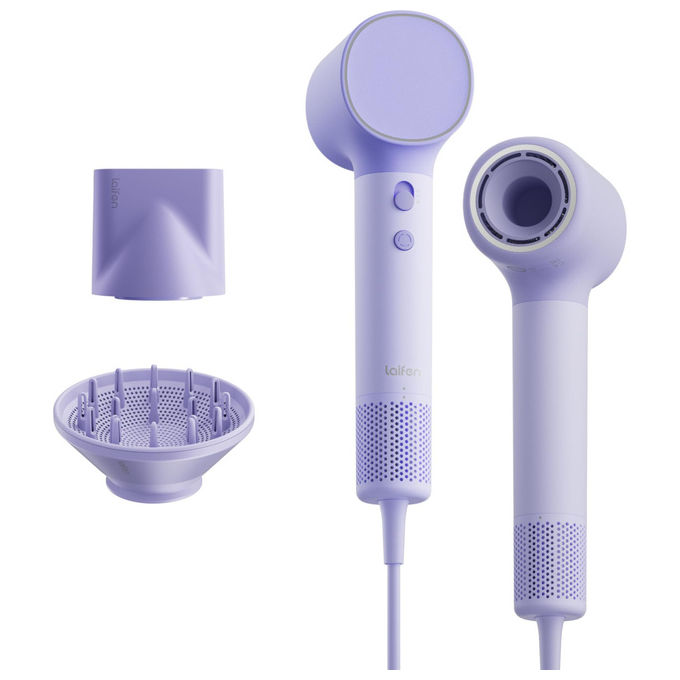 Laifen 1HD14-S-EU-WH-002 Asciugacapelli Neo con 3 Ugelli Nebbia