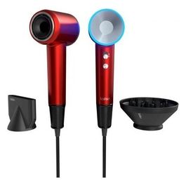 Asciugacapelli Swift Gift Edition con Diffusore e Concentratore Nozzle Rosso