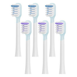 Laifen, Testine di Ricambio per Spazzolino Elettrico, 6 Pezzi