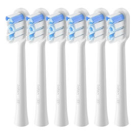 Laifen, Testine di Ricambio Super Clean, Per Spazzolino Elettrico Wave, 3 Pezzi, Trasparenti