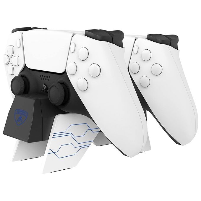 Lamborghini Base Ricarica 2 Controller per PlayStation 5