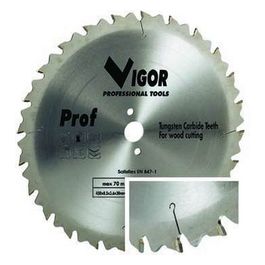 Vigor Lame Circolari Legno 36 Denti Widia F30 Mm.450