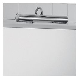 Lampada Alogena Per Specchi 6008 Cromato Metallo 7x23x13 Cm