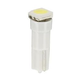 Lampa 24/28V Hyper-Led 3 - 1 SMD x 3 chips - (T5) - W2x4,6d - 2 pz - Bianco