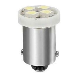 Lampa 24/28V Hyper-Led 4 - 4 SMD x 1 chips - (T4W) - BA9s - 2 pz - Scatola - Bianco - Doppia polarita''