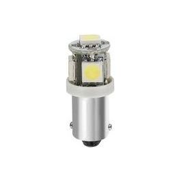 Lampa 24/28V Hyper-Led 15 - 5 SMD x 3 chips - (T4W) - BA9s - 20 pz - Busta - Bianco - Doppia polarita''