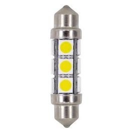 24/30V Hyper-Led 36 - 12 SMD x 3 chips - 11x41 mm - SV8,5-8 - 20 pz - Sacchetto - Bianco - Doppia polarita''