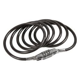 Cavo antifurto in acciaio a spirale Diametro 6 mm - 160 cm