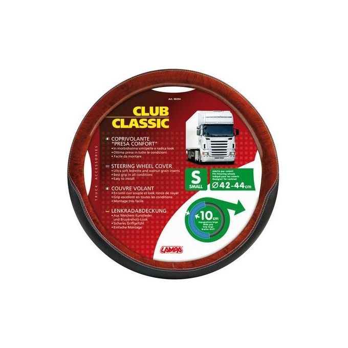 Lampa Club Classic, coprivolante presa confort - S - diametro 42/44 cm