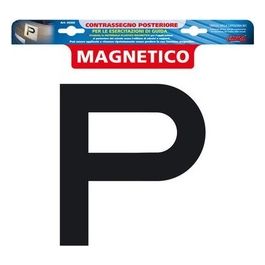 Contrassegno per esercitazioni guida, magnetico - Posteriore