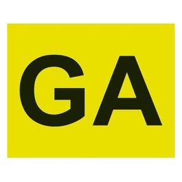Contrassegno GA (Guida Accompagnata) - Anteriore