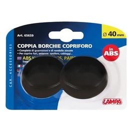 Lampa Coppia borchie copriforo in ABS - diametro 40 mm