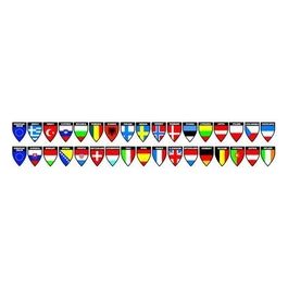 Lampa Decor-Flags 2 in1 - Set 4 - 17x2 bandiere