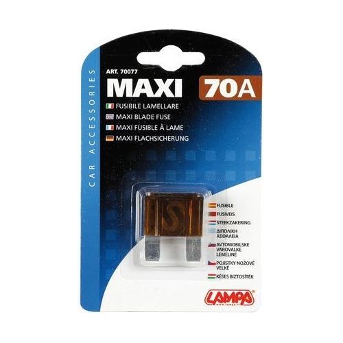 Lampa Fusibile lamellare Maxi - 70A