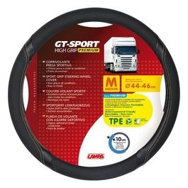 Lampa GT-Sport, coprivolante in TPE - M - diametro 44/46 cm - Nero/Beige