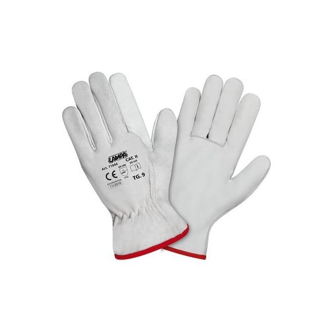 Lampa Guanti in pelle fiore di bufalo - 9