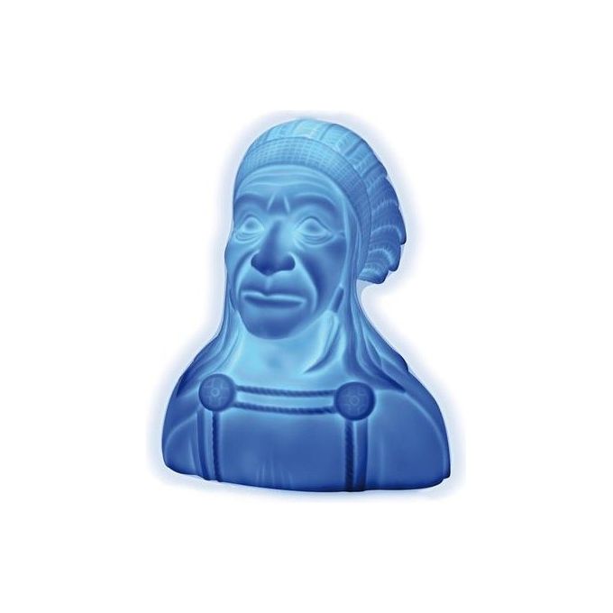 Lampa Indian, statuetta illuminata a Led, 24V