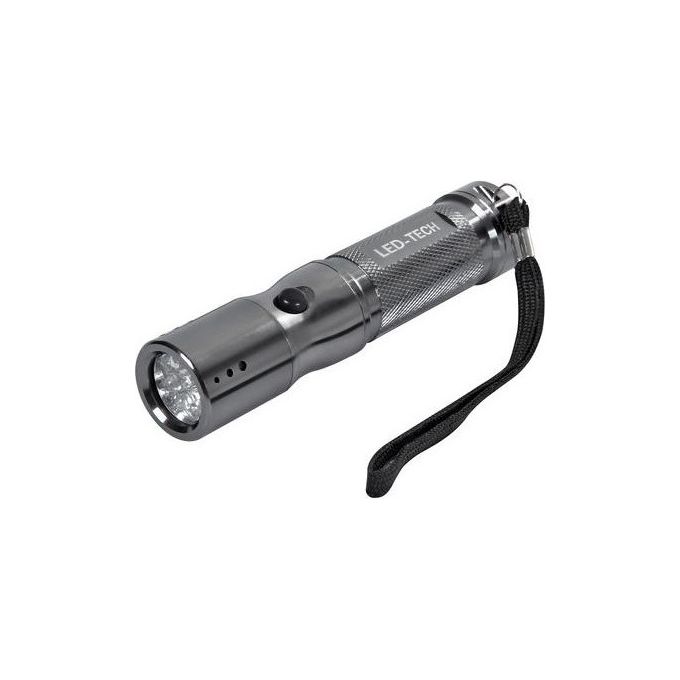 Lampa Led-Tech, torcia in alluminio 9 Led